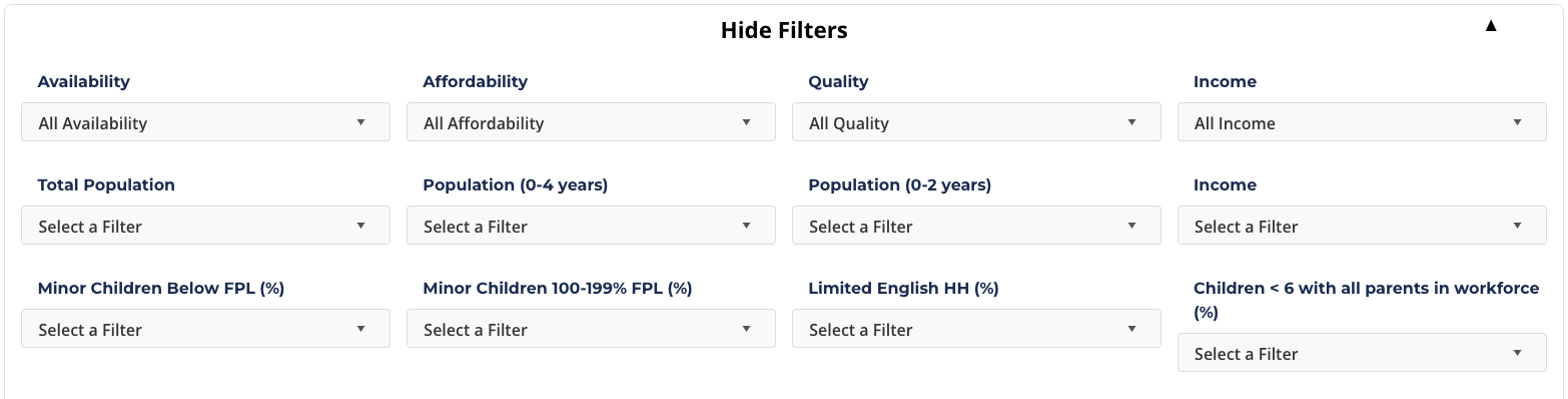 Map filters